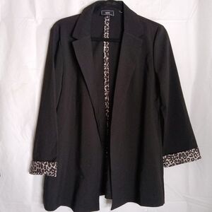 HAVE leopard print blazer